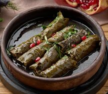 Долма с говядиной и свининой