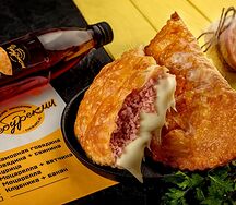 С моцареллой и ветчиной