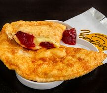 С клубникой и сливочным сыром