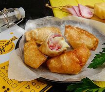 ЧебурекМи с ветчиной и моцареллой