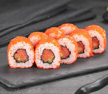 Калифорния сяке с икрой