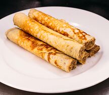 Трубочка с вареной сгущенкой