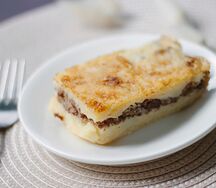 Запеканка картофельно-мясная