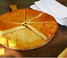 Пирог осетинский картофель/сыр
