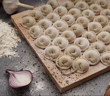 Пельмени куриные ручной лепки (500 г)