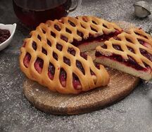 Пирог с вишней (1 кг)