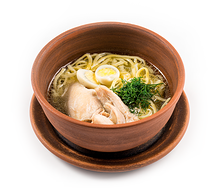 Куриный суп с домашней лапшой