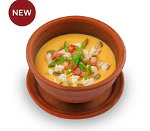 Крем-суп из тыквы с беконом