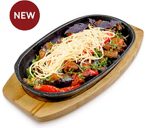 Аджапсандали с говядиной