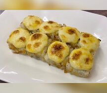 Запеченный с курицей