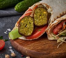 Шаверма Kids с фалафелем