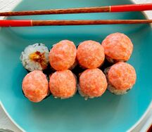 Запеченный ролл Терияки