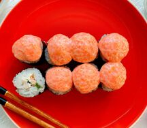 Запеченный ролл Сырная курочка