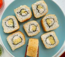 Ролл сурими темпура