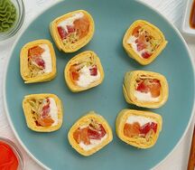 Тортилья с лососем