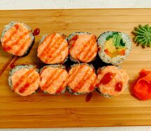 Запеченный ролл Овощной