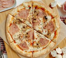 Пицца Ветчина и грибы