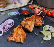 Шашлык из куриной мякоти