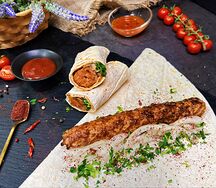 Люля-кебаб в лаваше 