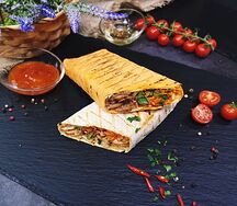 Шаурма классическая со свининой