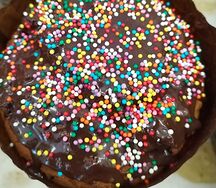 Пасхальный творожный кулич без изюма