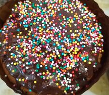 Пасхальный творожный кулич без изюма