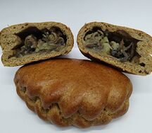 Пирожок ржаной Картофель и грибы