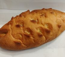 Кулебяка с горбушей и рисом