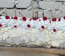 Меренговый рулет