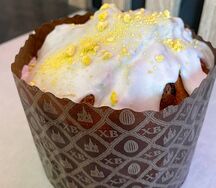 Пасхальный творожный кулич