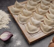 Вареники с картофелем и грибами