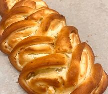 Косичка с творогом