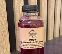 Морс из черной смородины