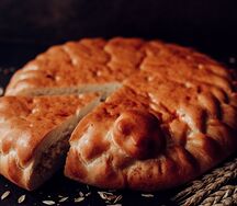 Пирог с капустой и яйцом 