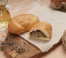 Пирожок с говяжьей и куриной печенью