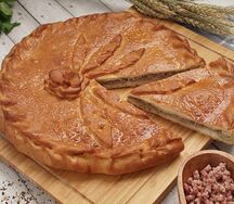 Пирог Мясо-капуста из печки