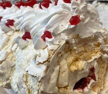 Меренговый рулет