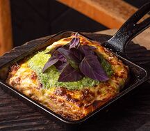 Лазанья из печи с говядиной