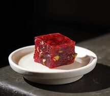 Гранатовый лукум с иранскими фисташками