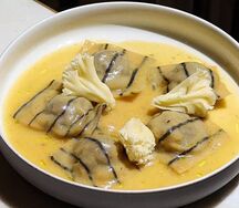 Равиоли с телячьими щечками