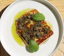 Халуми из печи