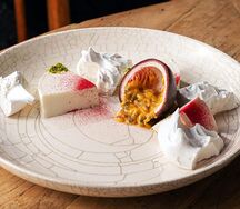 Панна котта на кокосовом молоке