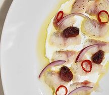 Карпаччо из сибаса