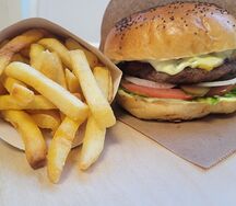 Бургер с курицей