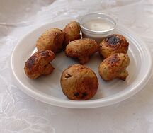 Шампиньоны шампуре