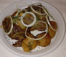 Казан-кебаб из баранины