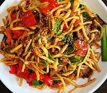 Жареный лагман