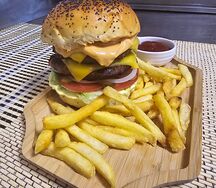 Бургер VIP двойной