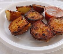 Картошка на шампурах