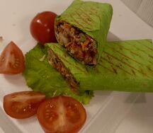 Чесночная шаверма